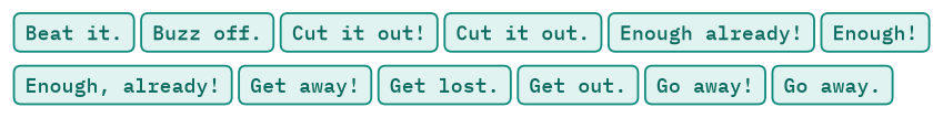 Output of the code above